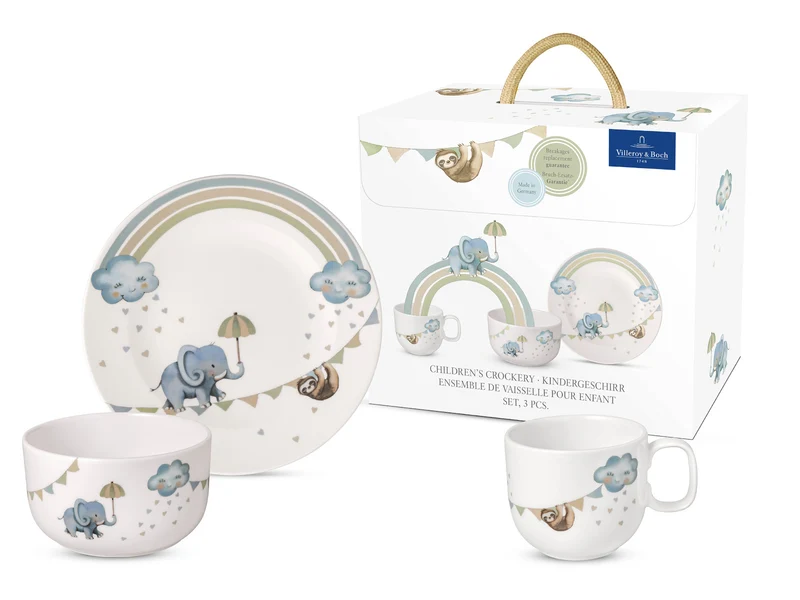 Villeroy & Boch Walk like an Elephant Kindergeschirrset 3tlg
