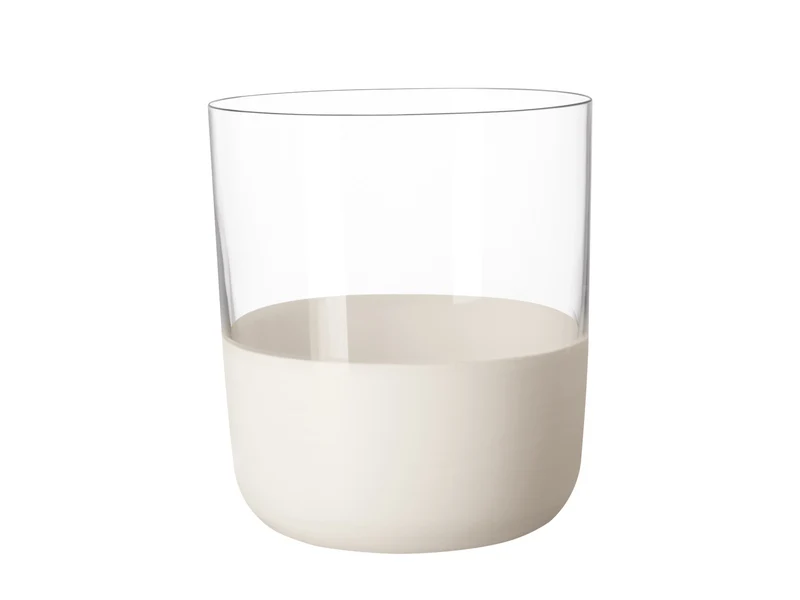 Villeroy & Boch Manufacture Rock blanc Whiskybecher Set 4tlg