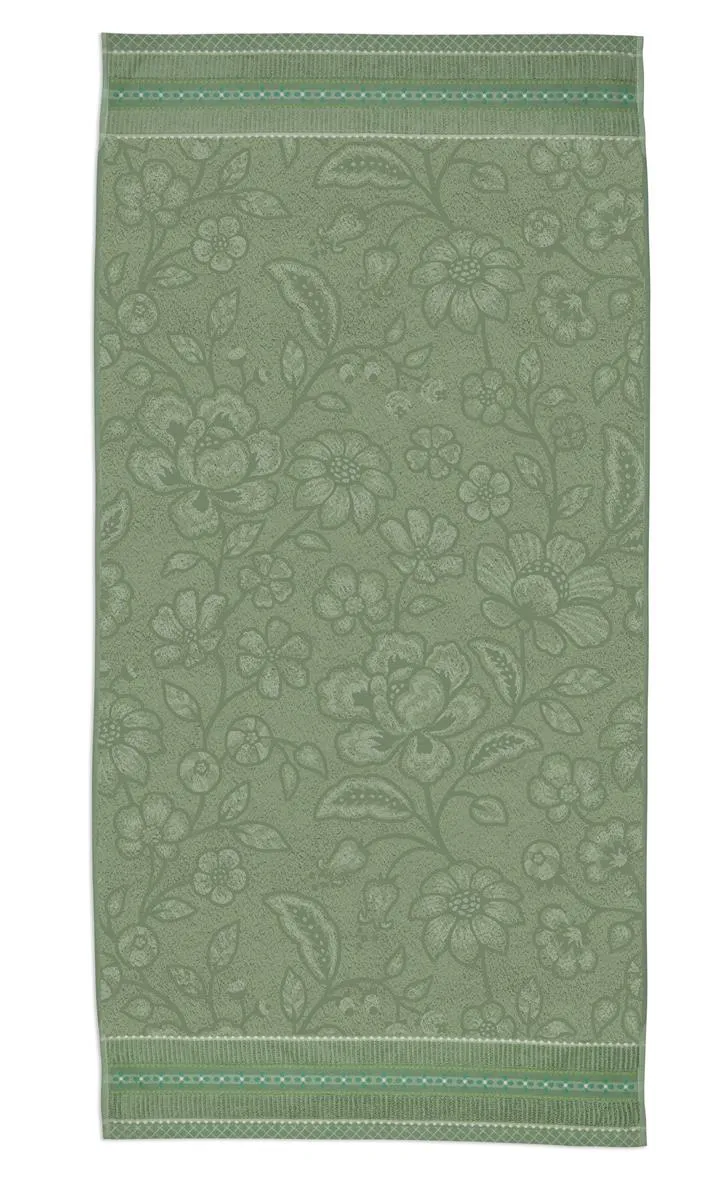 PIP STUDIO Jasmin Jaquard Duschtuch green 70x140cm (1 Stück) bh