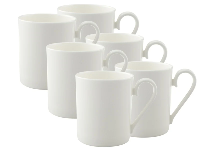 Villeroy & Boch Royal Becher mit Henkel 0,3 l Set6