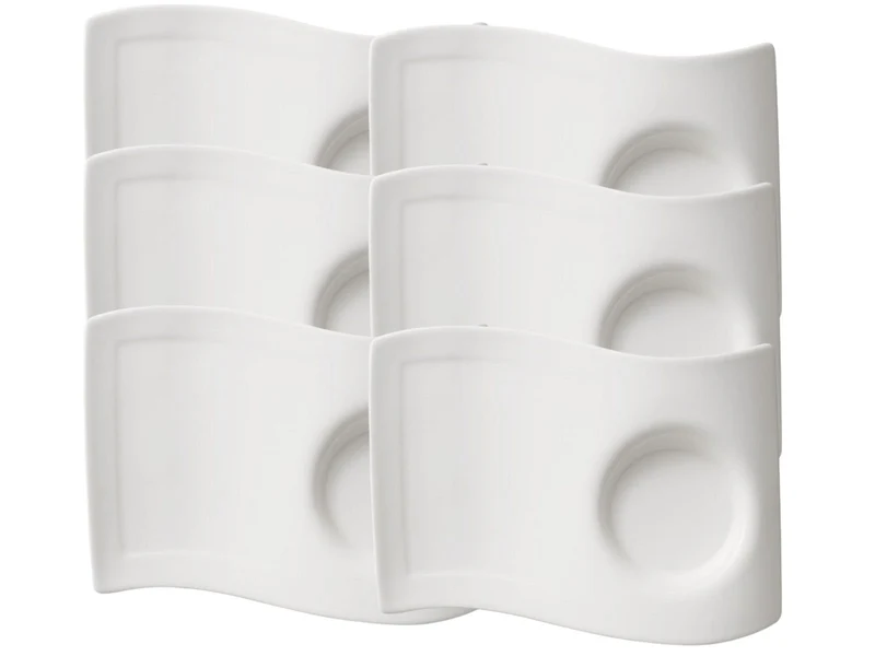 Villeroy & Boch New Wave Caffe Partyplate mittel 20 x 14 cm Set6