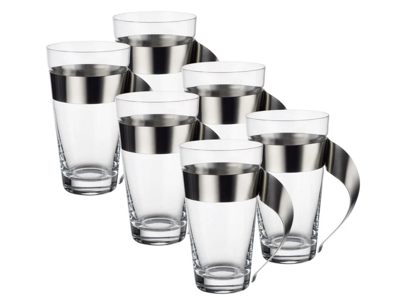 Villeroy & Boch New Wave Caffe Latte Macchiato Glas 0,5 l Set6