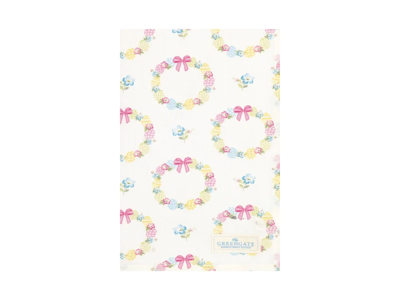 Greengate Sorina Geschirrtuch white 70x50cm