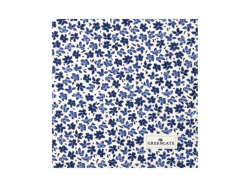 Greengate Dahla Stoffserviette white 40x40cm