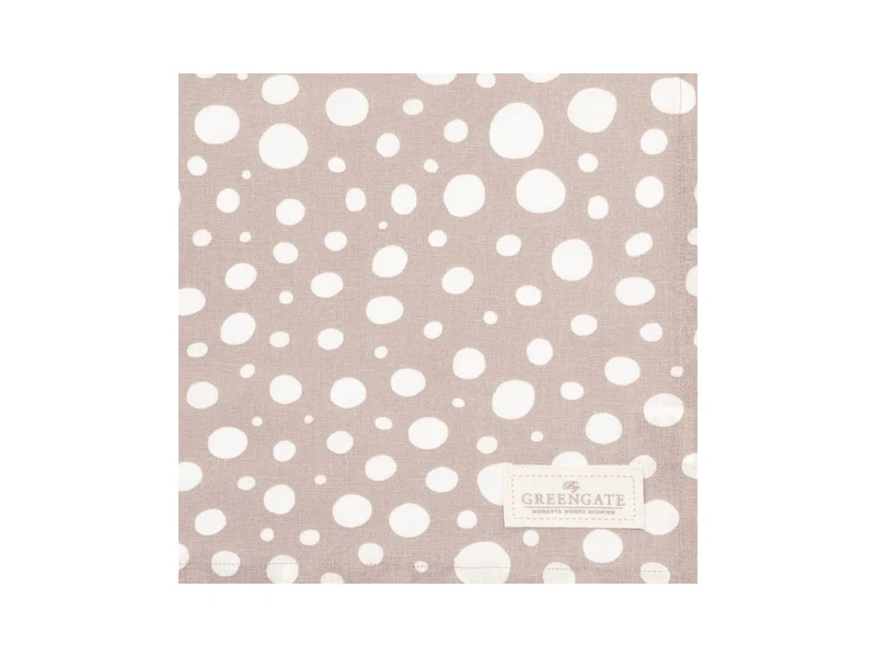 Greengate Neva Stoffserviette beige 40x40cm