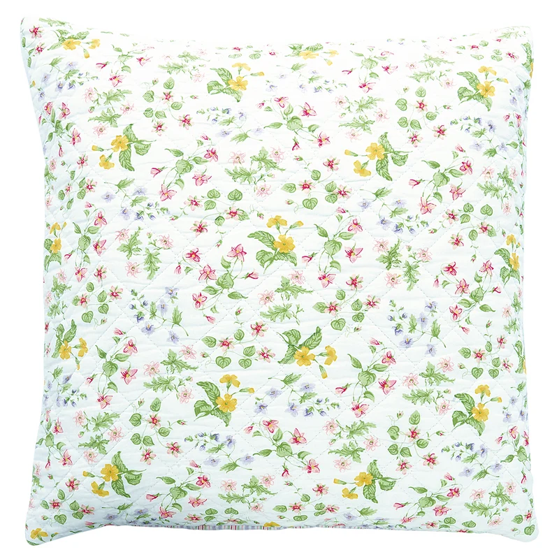 Greengate Karolina Kissenhülle white 50x50cm