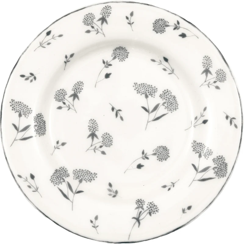 Greengate Sabine Brotteller white 15cm