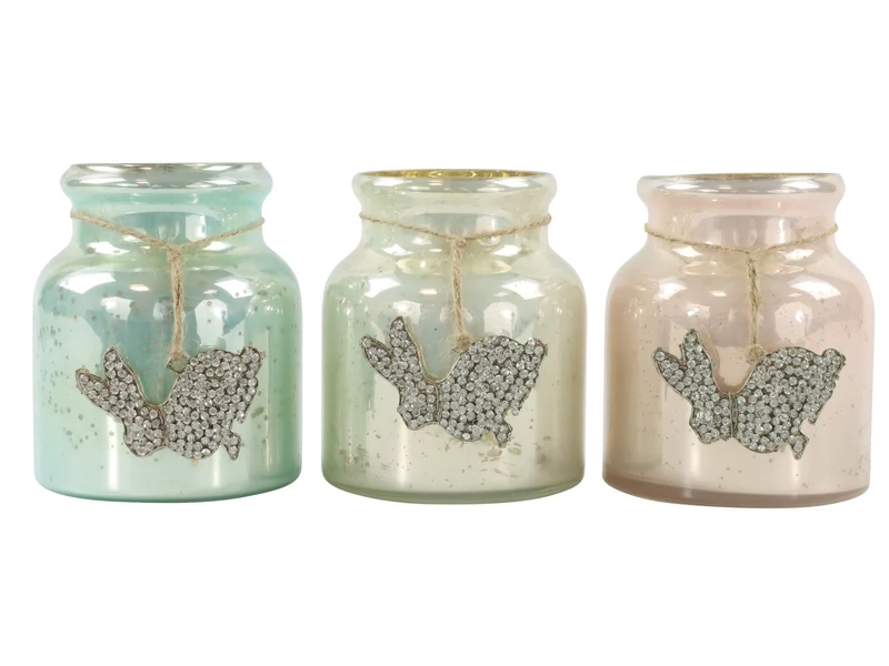 Hoff-Interieur Vase Rabbits sortiert 1 Stück