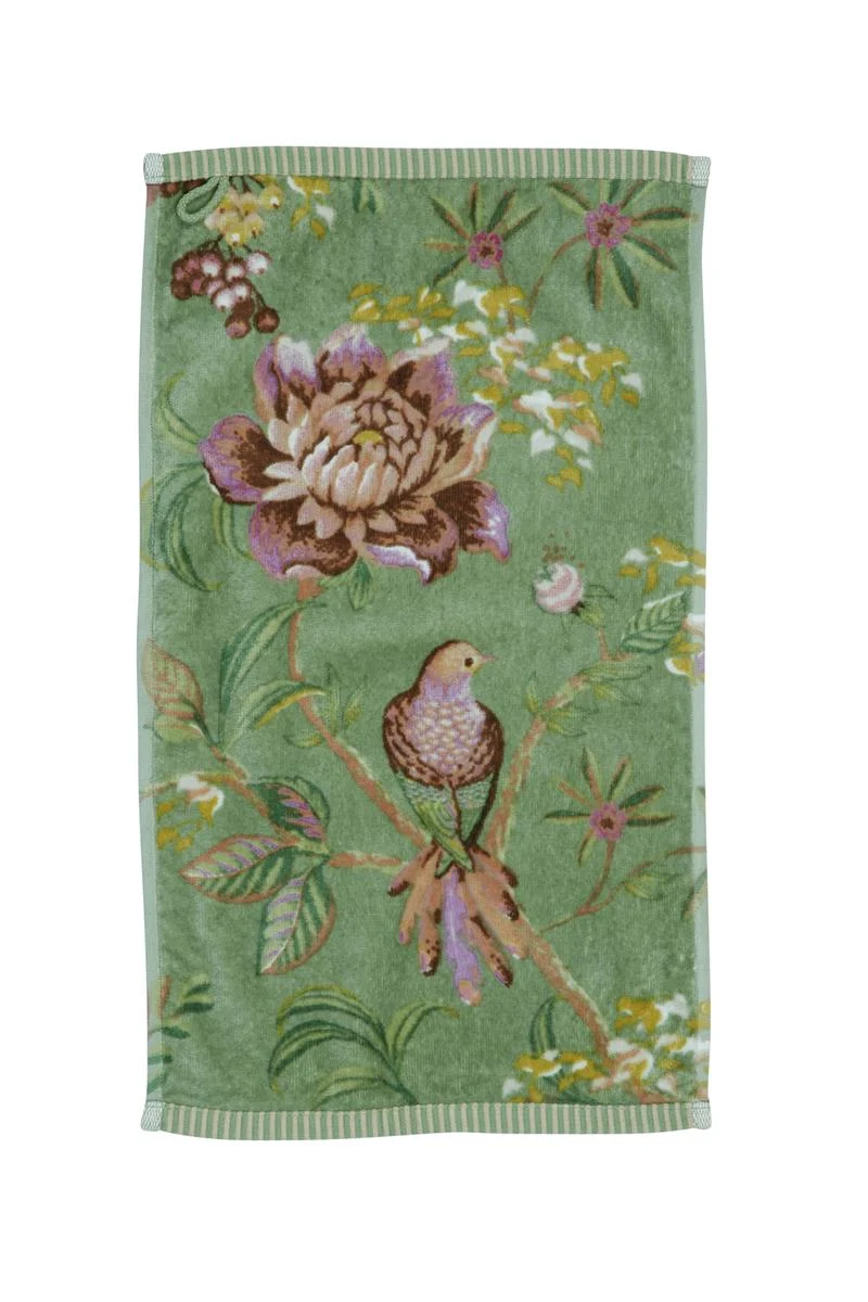 PIP STUDIO Secret Garden Gästehandtuch green 30x50cm (1 Stück)