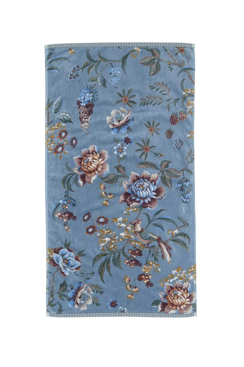 PIP STUDIO Secret Garden Handtuch blue 55x100cm (1 Stück)