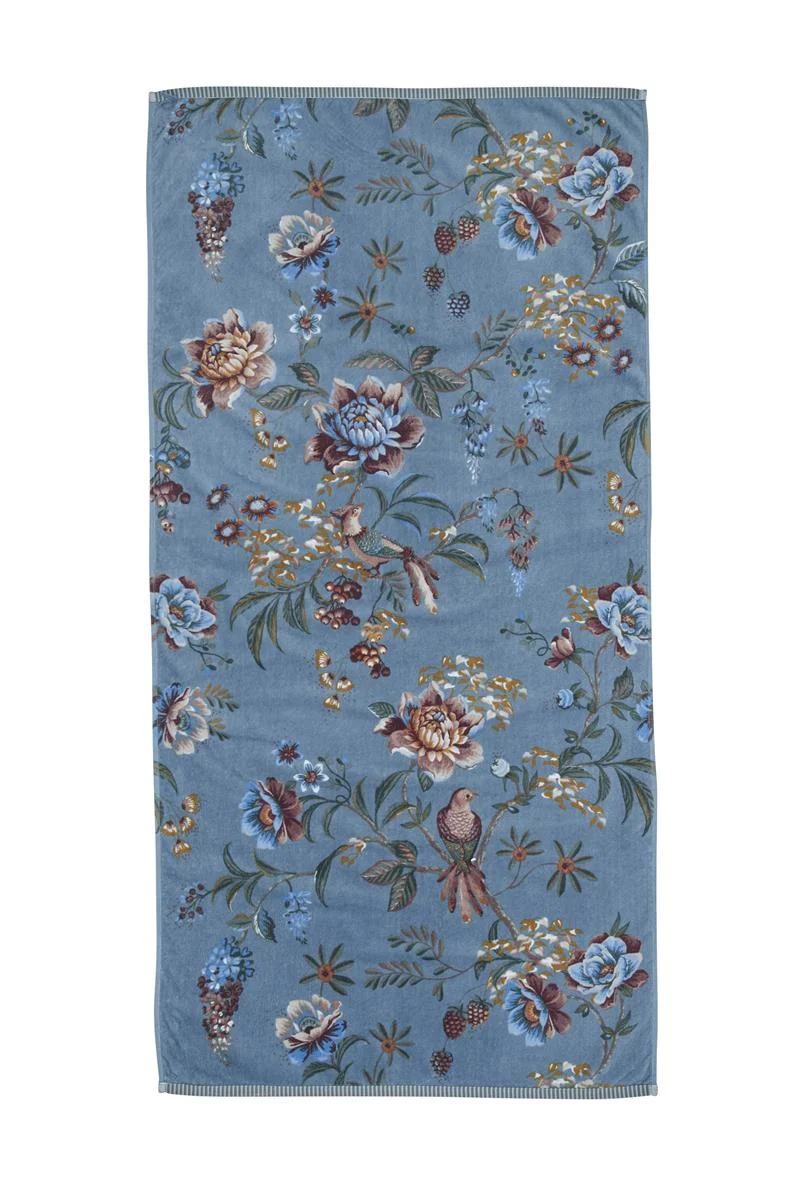 PIP STUDIO Secret Garden Duschtuch blue 70x140cm (1 Stück)