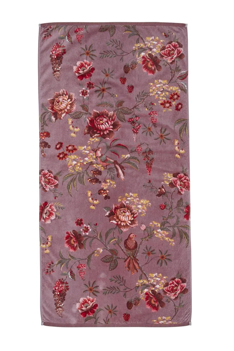 PIP STUDIO Secret Garden Duschtuch mauve 70x140cm (1 Stück)