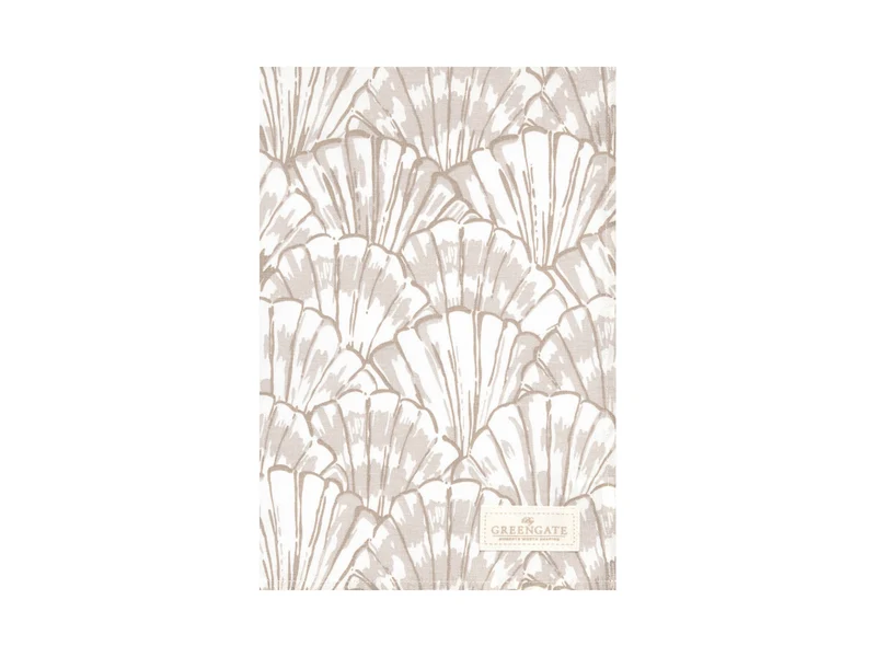 Greengate Joan Geschirrtuch beige 70x50cm