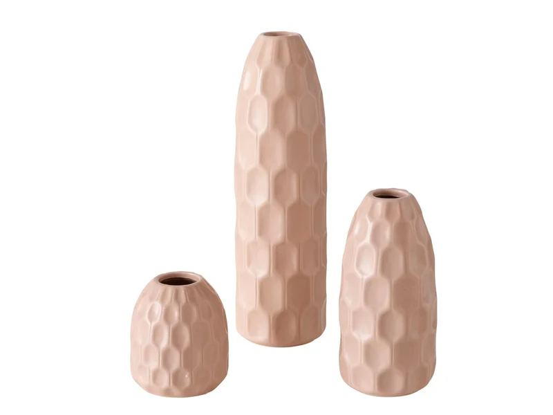 Boltze Simona Vase beige 31 cm (1Stück)