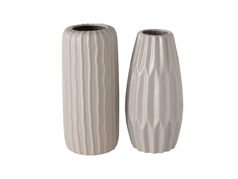Boltze Aquarel Vase beige 25,5 cm sortiert (1Stück)