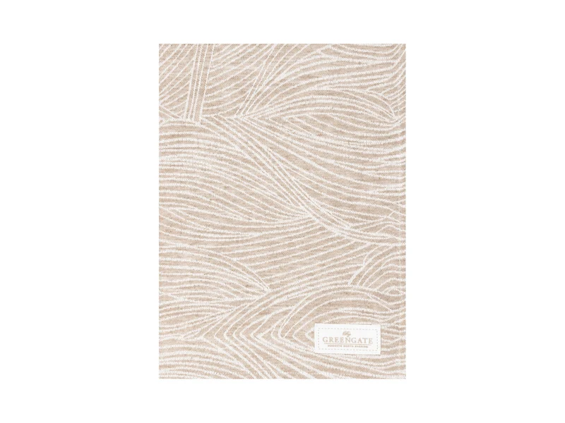 Greengate Wilja Geschirrtuch jaquard beige 70x50cm