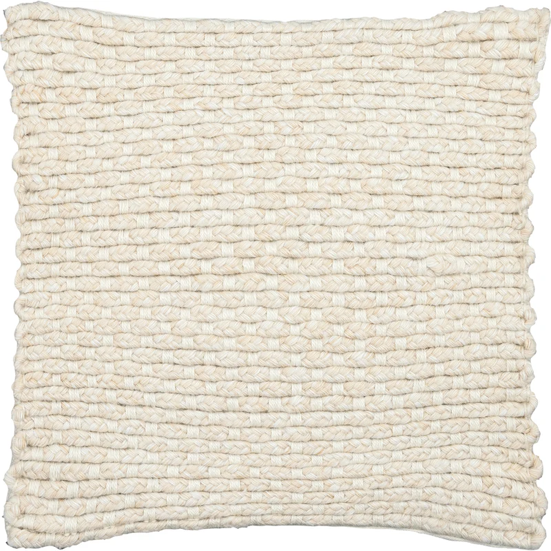Greengate Braided Kissenhülle beige 50x50cm