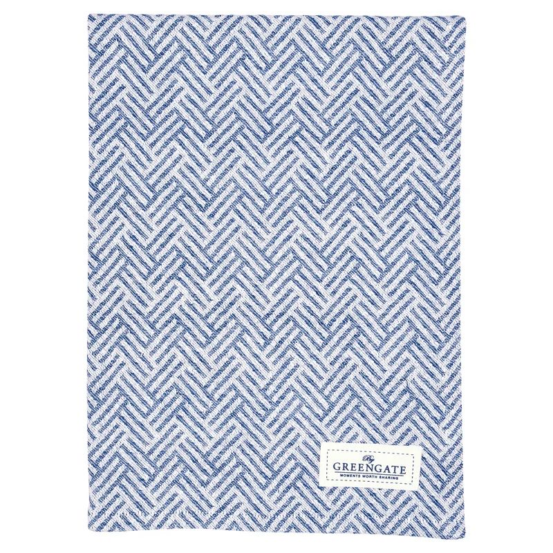 Greengate Anneli Geschirrtuch blue 70x50cm