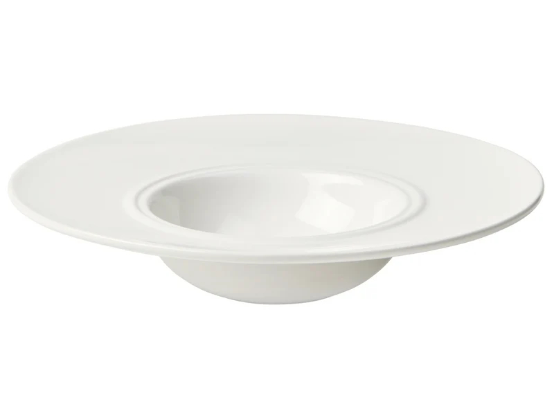 Broste Copenhagen Stevns Pastateller chalk white 26cm