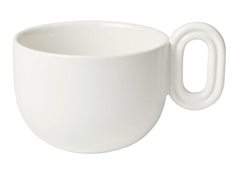 Broste Copenhagen Stevns Kaffeetasse chalk white 400ml
