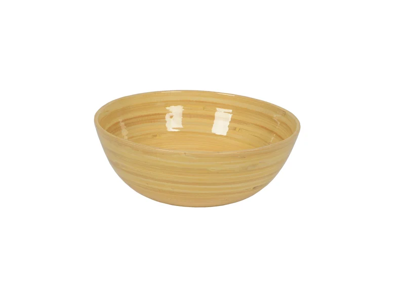 albert L. (punkt) Bambus-Schüssel flach natur 18 x 7 cm