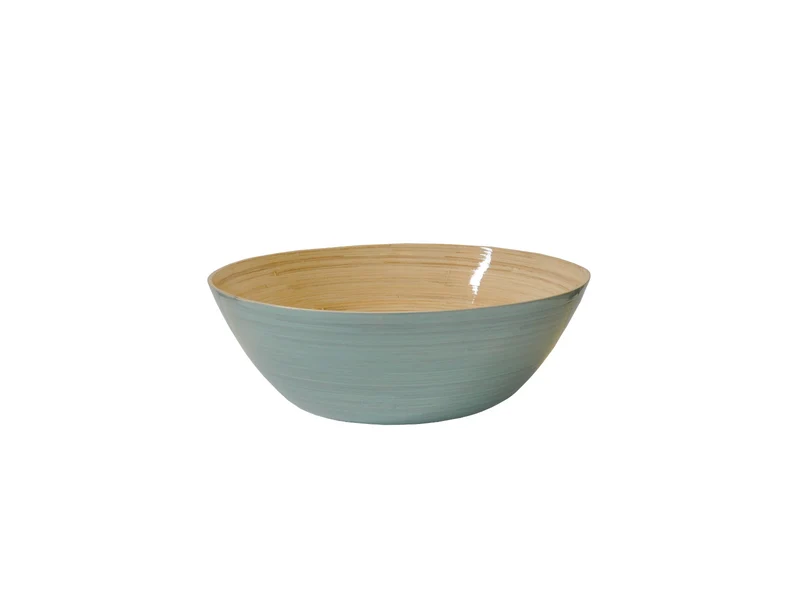 albert L. (punkt) Bambus-Schüssel eisblau 40 x 14 cm