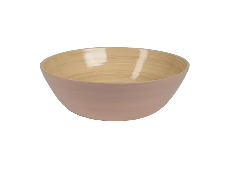 albert L. (punkt) Bambus-Schüssel flach puder 30 x 10 cm