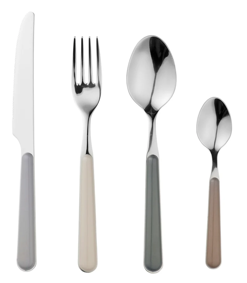 Broste Copenhagen Marstal Besteck grey tones 8tlg