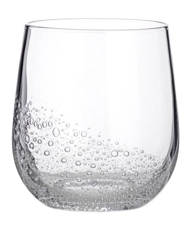 Broste Copenhagen Bubble Glas clear 10,2cm