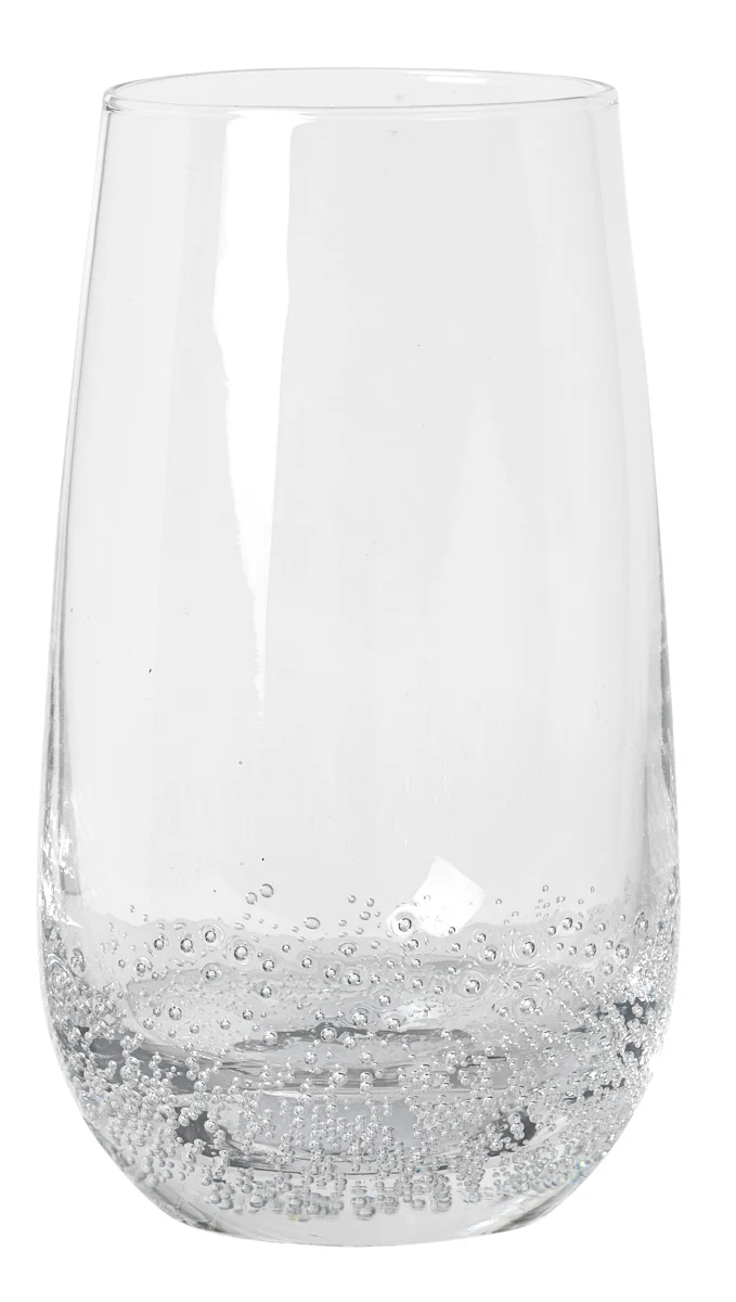 Broste Copenhagen Bubble Glas clear 14,9cm