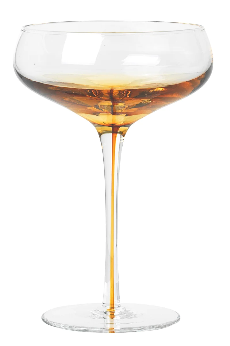 Broste Copenhagen Amber Cocktailglas caramel 16,3cm