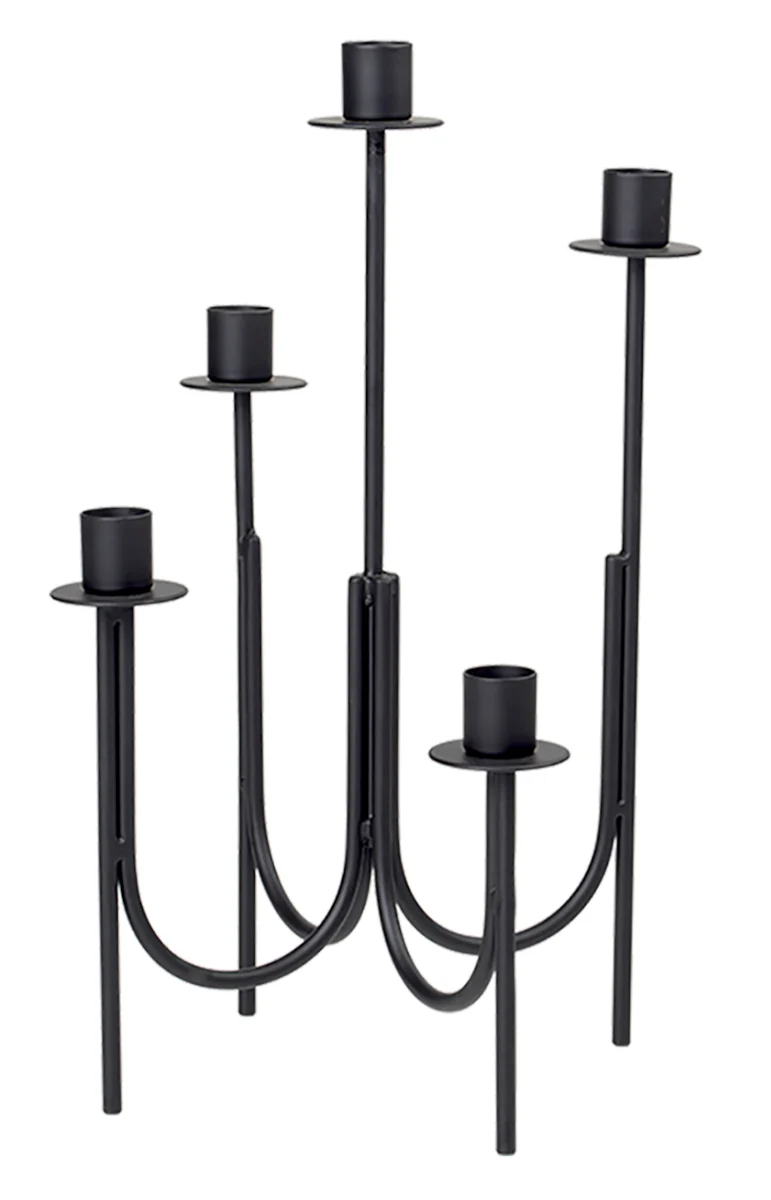 Broste Copenhagen Farri Leuchter black 36cm