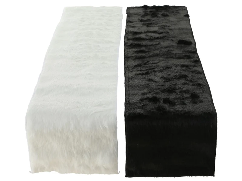 Boltze Felly Tischläufer sortiert schwarz/weiss 120cm (1 Stück)