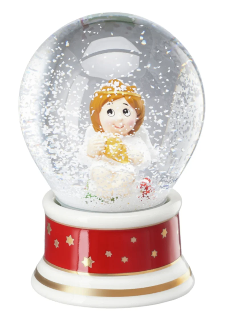 Hutschenreuther Sammelserie 2023 Am Weihnachtsbaum Schneekugel