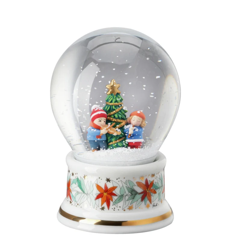 Hutschenreuther Weihnachten limitiert Schneekugel 2023