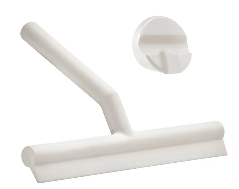 Zone Denmark Duschabzieher mit Halter white 21cm