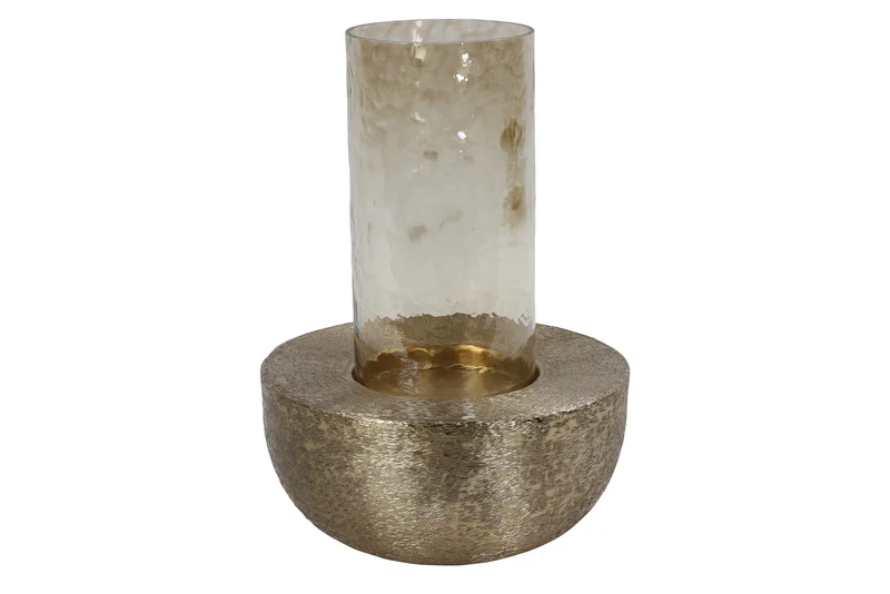 Decostar Teelichthalter Arlette XL gold 36cm
