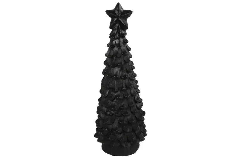 Decostar Weihnachtsbaum Donni L schwarz 26,5cm