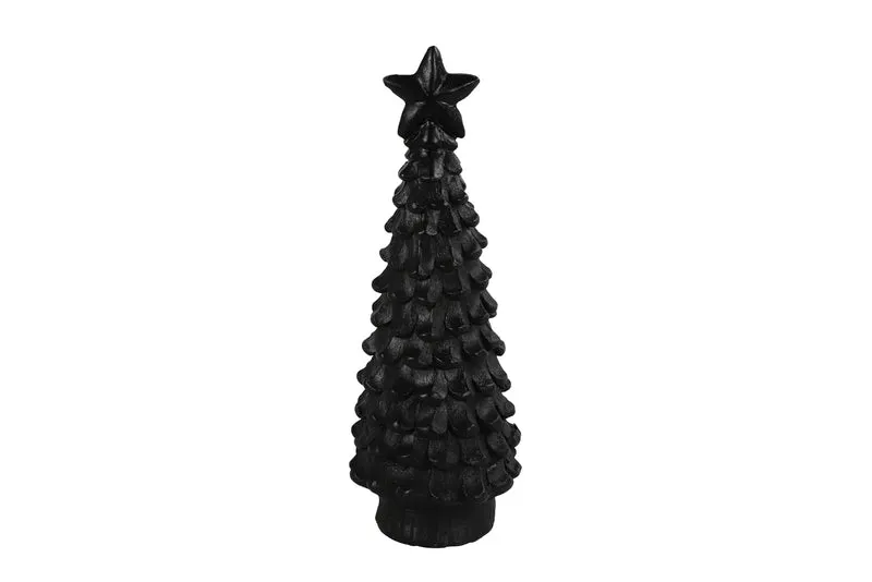 Decostar Weihnachtsbaum Donni M schwarz 20cm