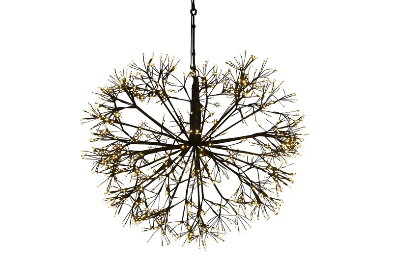 Decostar Weihnachtsbeleuchtung LED Apollo XL schwarz 60cm
