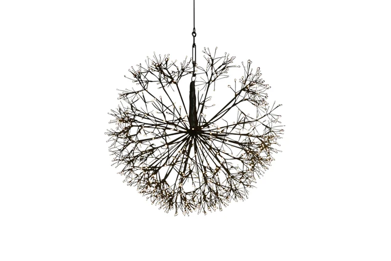Decostar Weihnachtsbeleuchtung LED Apollo L schwarz 50cm