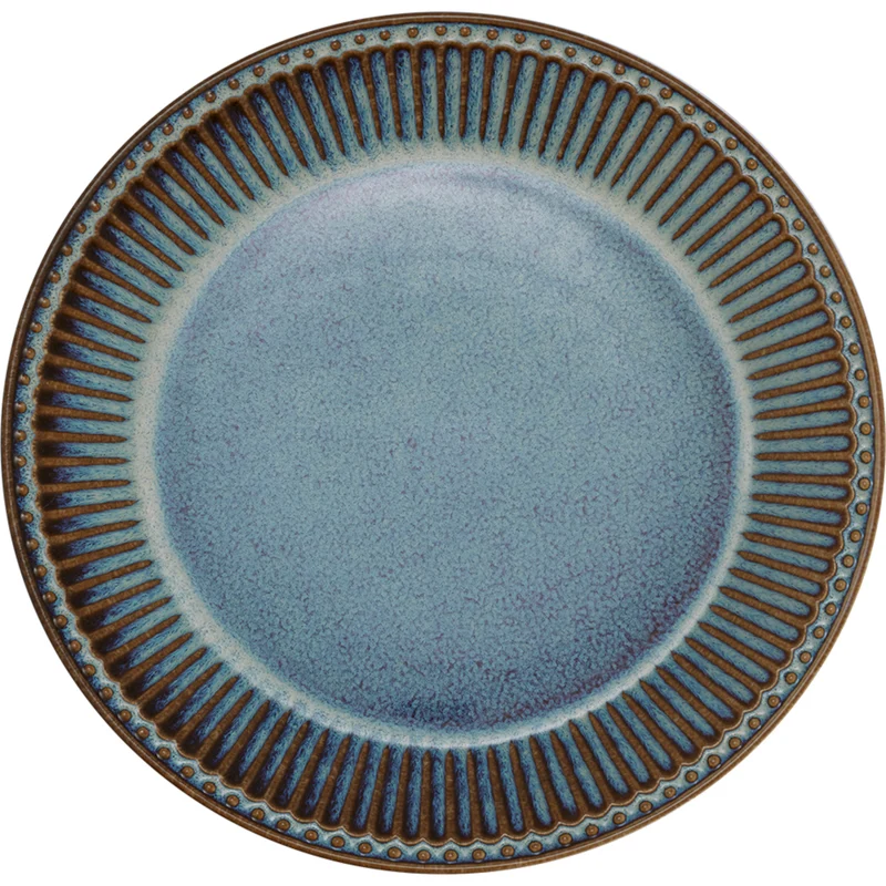 Greengate Alice oyster Frühstücksteller blue 23cm