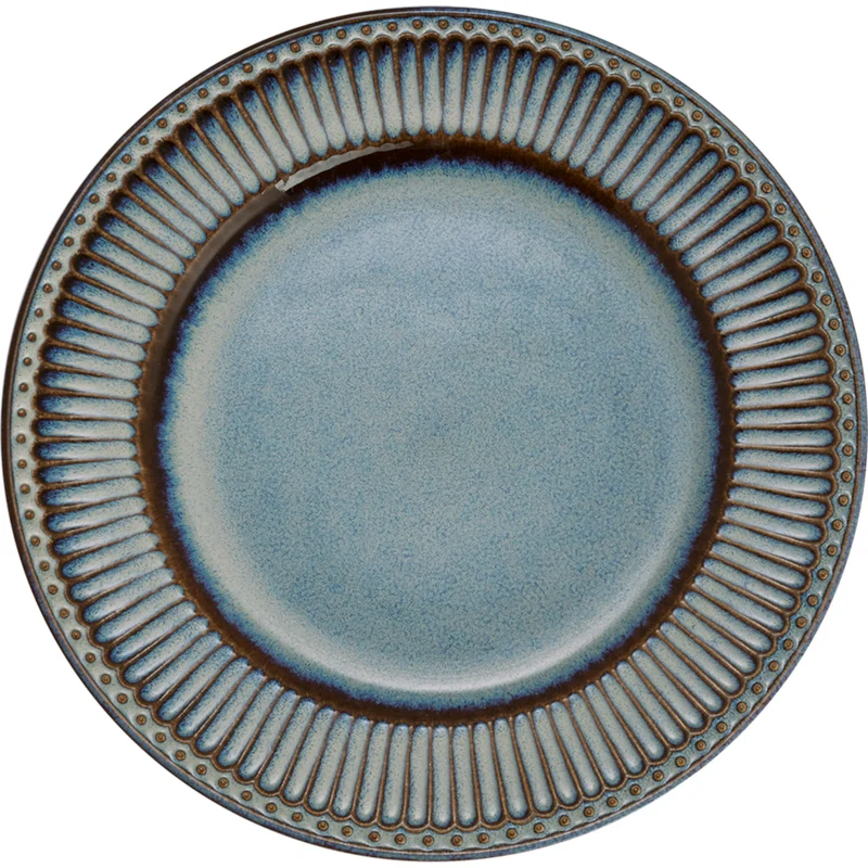Greengate Alice oyster Speiseteller blue 26,5cm