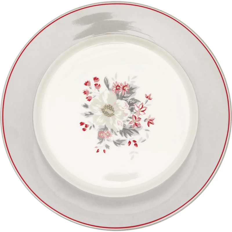 Greengate Abella Speiseteller weiss 25,6cm