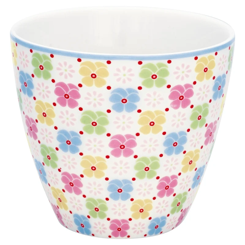 Greengate Edie Latte Cup white 0,35 l
