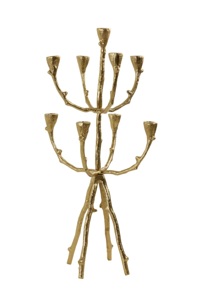 Light & Living Ranica Kerzenständer gold 29 x 29 x 63,5 cm