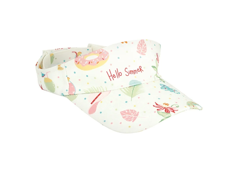 Greengate Lula Sonnenkappe white