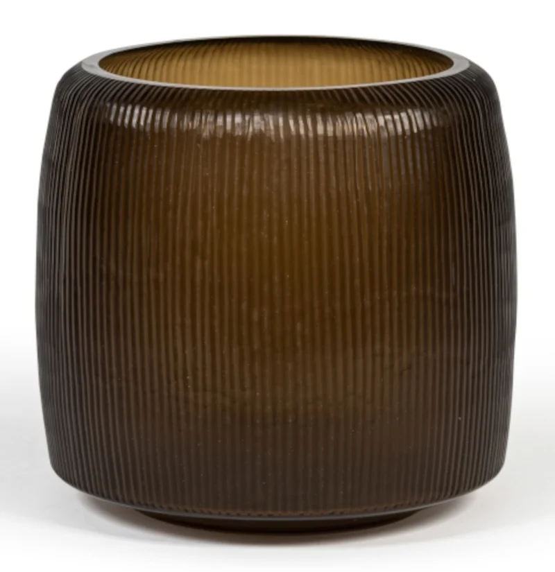 Dekocandle Hurricane Windlicht Glas smoke Ø 32 x 32 cm
