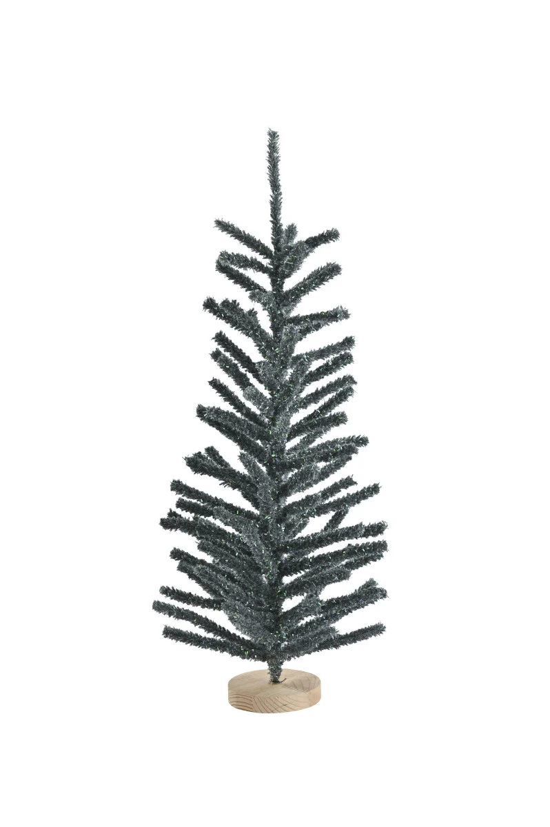 Giftcompany Silva Deko-Weihnachtsbaum beflockt grau 60cm
