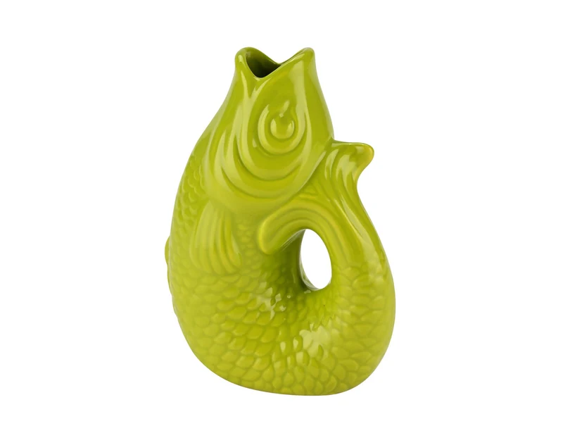 Giftcompany Monsieur Carafon Vase / Karaffe Fisch XS lime 0,2l